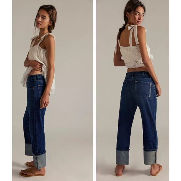 We the Free People Slim Shade Selvedge Jeans 26 - Picture 1 of 16